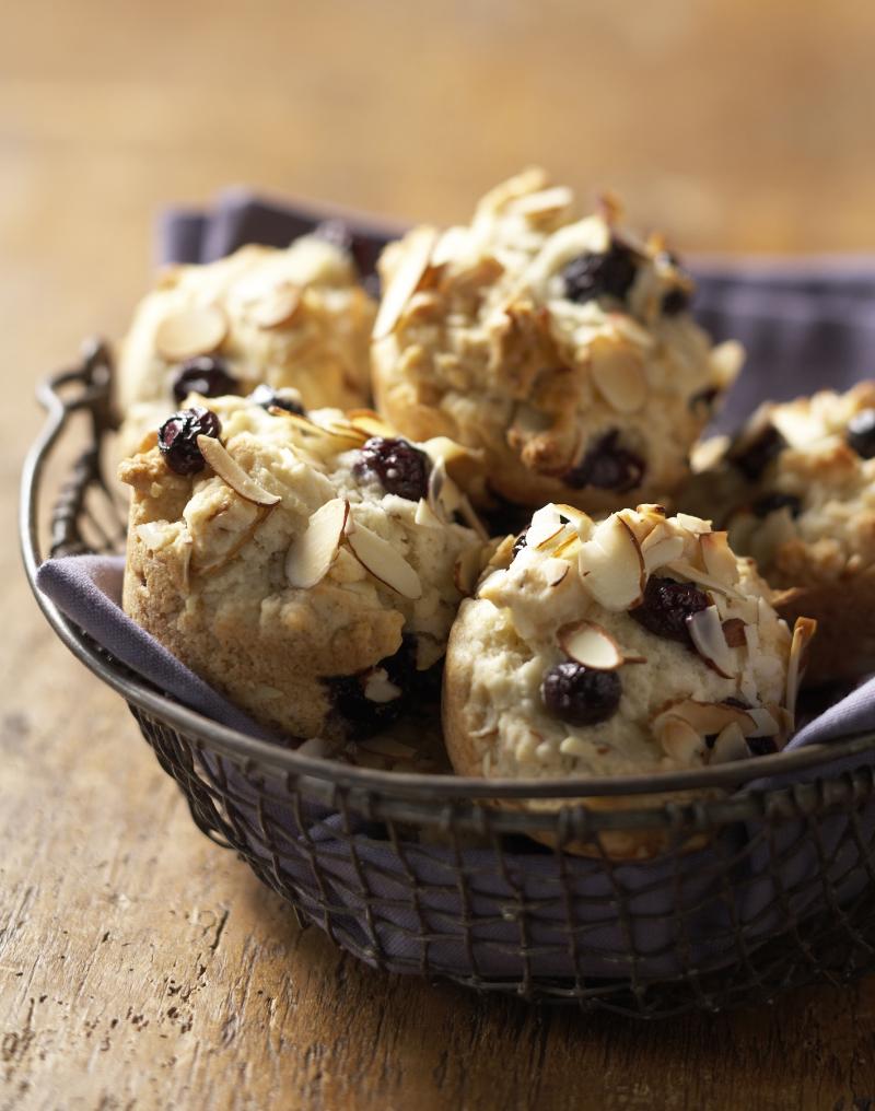 Blueberry Almond Muffins